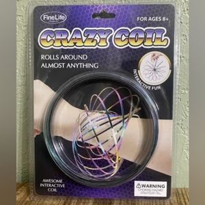 FineLife Products Crazy Coil 8+ Rainbow Colors Interactive Fun Ages 8+